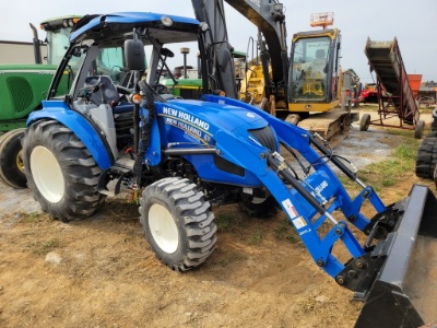 2017 New Holland Boomer 55 Cab Compact Loader Tractor 'AS-IS - For Parts or Repair'