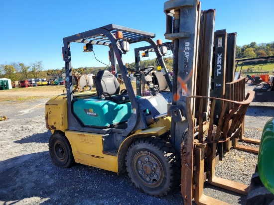 2007 Komatsu FG40ZT-80 Forklift 'AS-IS - For Parts or Repair'