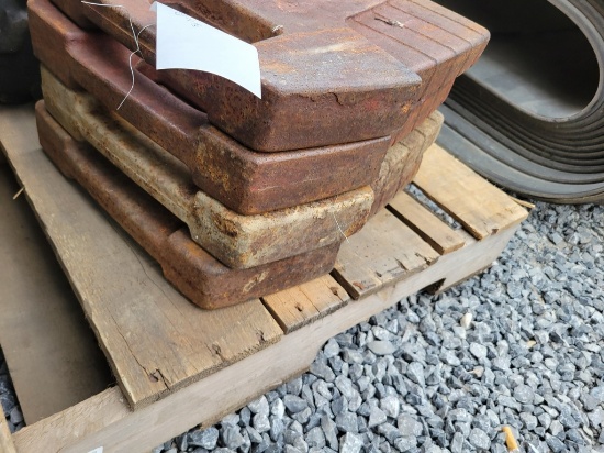 White Suitcase Weights