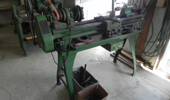 Seneca Falls Star Metal Lathe 'Works Good'