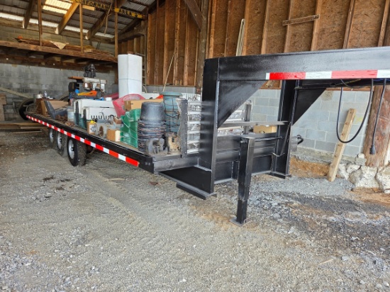 1991 Hoop Gooseneck Trailer