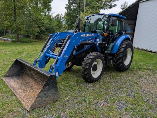 2018 New Holland T4.75 Cab Tractor