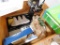 Crate of Bulbs, Toilet Seal, Pencil Sharpener
