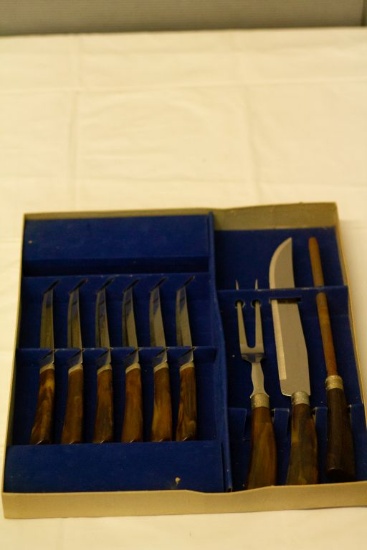 9 Piece Sheffield Cutlery Set