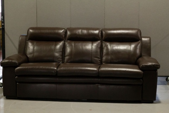 Leather Sofa and Recliner