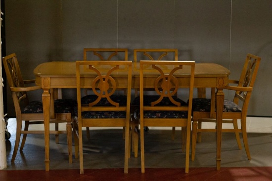 Thomasville Table and 6 Chairs