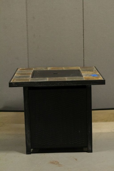Stone Top Gas Fireplace