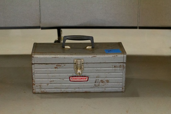 Craftsman Tool Box with Wood Rasps and Sanding Brushes