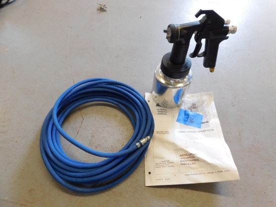 Craftsman Spray Gun, Quick Attach Hose