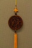 Oriental Wood Carved Tassel