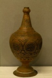 Large Ornate Copper Vase