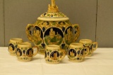 German Punch Set with 5 Cups