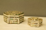 2 Mother of Pearl Boxes