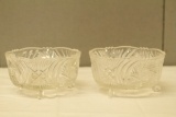 Pair of West Germany Crystal Bowls