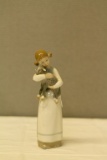 Lladro Figurine (Girl with Lamb)
