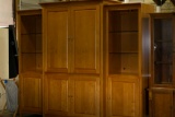 3 Piece Maple Entertainment Cabinet