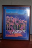 Framed Floral Print