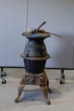 Cast Iron Stove with Ladle