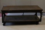 Metal Frame Lift Top Coffee Table