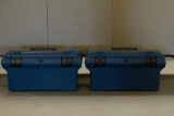 2 Plastic Rubbermaid Tool Boxes