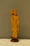 Carved Wood Statue