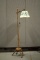 Wooden Pole Lamp With Bird Shade