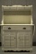 White 2 Piece Kitchen Hutch