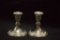 Pair of Empire Sterling Candlesticks