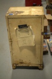 Metal Cabinet With Contents