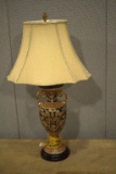 Ceramic Oriental Lamp