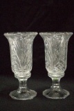 Crystal Hurricane Candlesticks