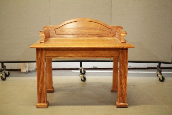 Oak Hall Stool