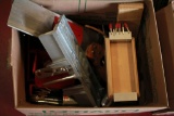 2 Boxes of Misc. Tools & Miter Saw