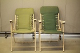 2 Folding Patio Chairs