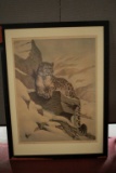 Snow Leopard Print By Bierly