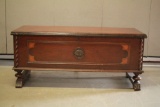 Art Deco Walnut Blanket Chest