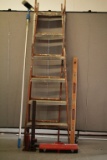 Ladder, Brush, Level, Square, Bottle Jack, Toolbox