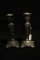 Pair of Plated Candle Sticks