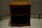 Mahogany Book Case with Leather Top