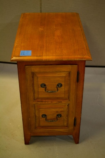 Oak End Table