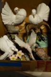 6 Bird Figurines