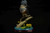 King Fisher Bird Figurine