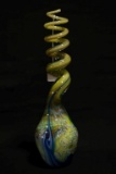 Art Glass Swirl Sculpture