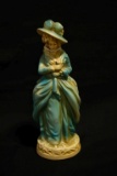 Lady Plaster Figurine