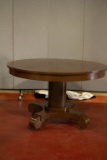 Round Pedestal Dining Table