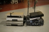 Pair of Speakers, Stereo, DVD Player, 2 DVD/VHS Players