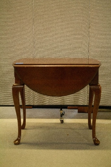 Drop Leaf Table with Drawer