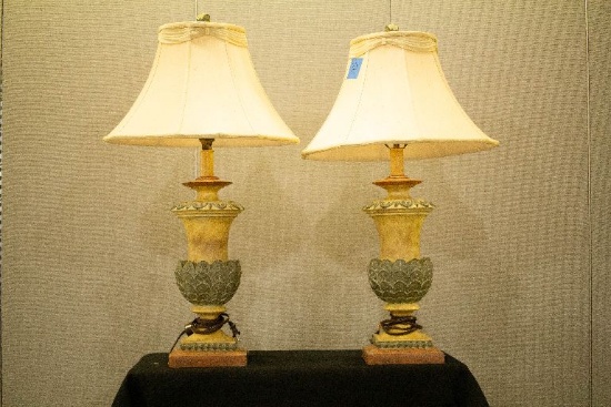 Pair of Ceramic Lamps