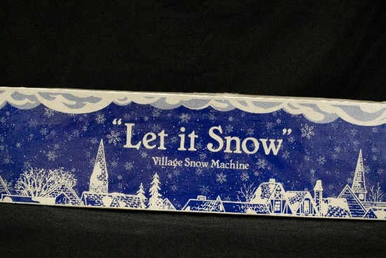 Let It Snow Village Snow Machine