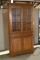 Walnut Corner Cabinet